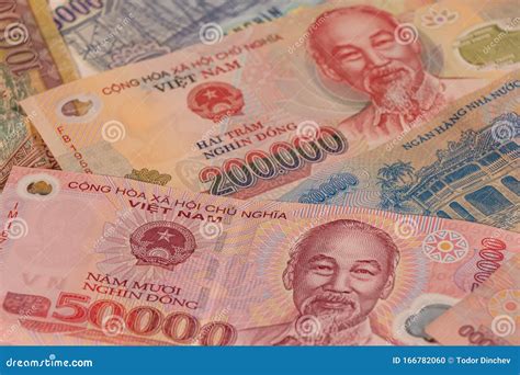 Vietnamese Dong, VND Banknotes. Vietnam, VN Stock Photo - Image of ...