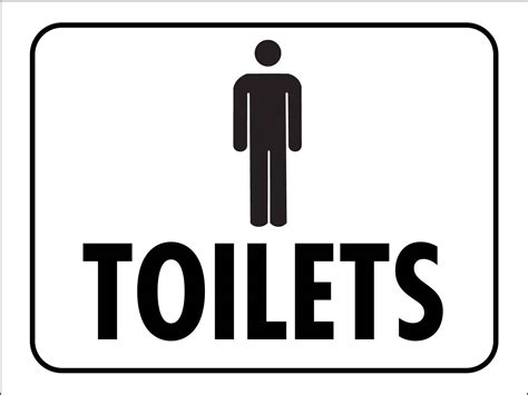 Male Toilet Sign Clip Art