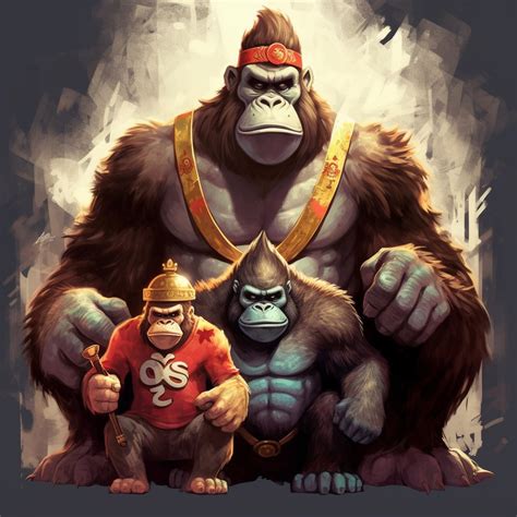 Diddy Kong And Donkey Kong