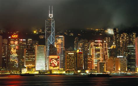 hong kong cityscape - Desktop Wallpaper