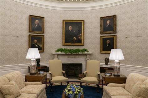 PHOTOS: President Biden's Redecorated Oval Office | WFAE 90.7 ...