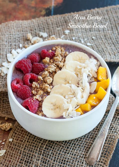 Acai Berry Smoothie Bowl | Nutritious Eats