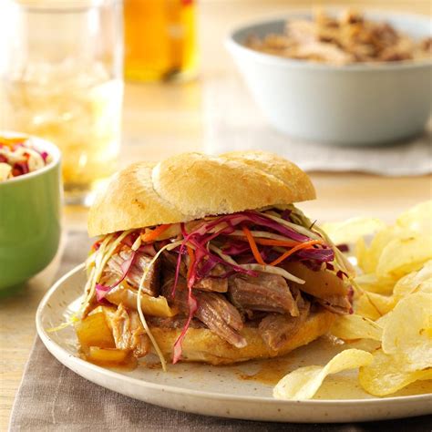 Sweet & Spicy Pulled Pork Sandwiches Recipe: How to Make It