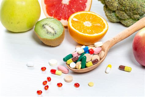 Colorful fruits and pills.The concept of vitamins in food … | Flickr