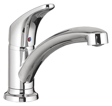 AMERICAN STANDARD Low Arc, Kitchen Sink Faucet, Joystick Faucet Handle Type, 1.50 gpm, Chrome ...