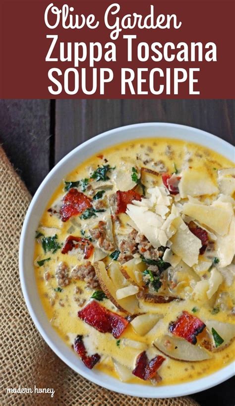 Zuppa Toscana Soup (Olive Garden Copycat Recipe) – Modern Honey