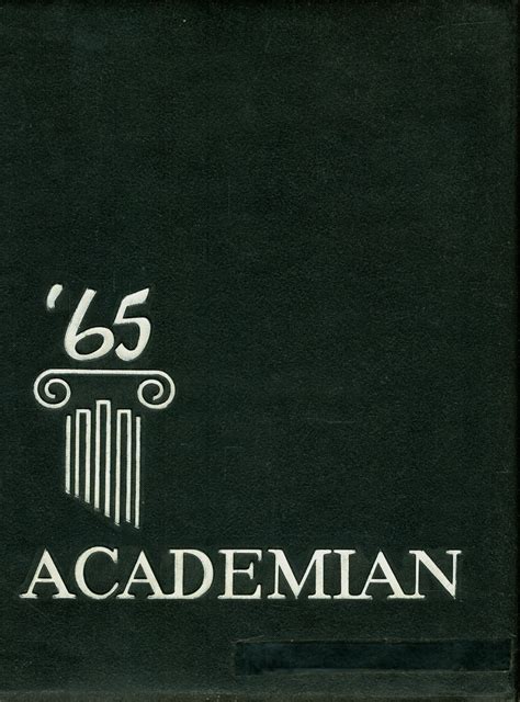 1965 yearbook from Canandaigua Academy from Canandaigua, New York