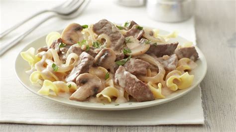 Betty Crocker Recipe Card Library Beef Stroganoff - Beef Poster