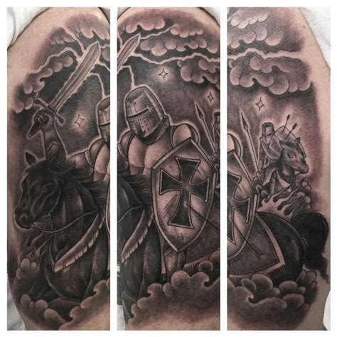 Knight of Templar by Albert Martinez: TattooNOW