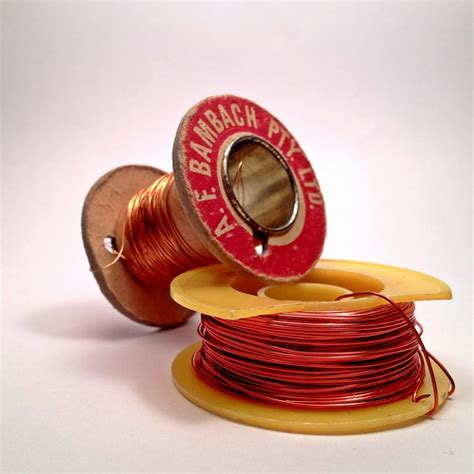 Copper Reels | Raiding my husband's stuff for copper wire. T… | Flickr