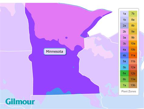 Minnesota Growing Zone Map - Alayne Lisabeth