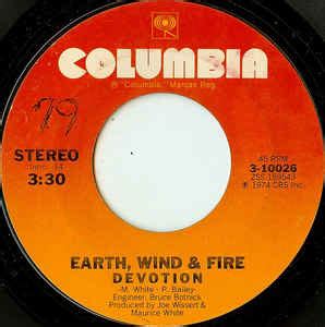 Earth, Wind & Fire - Devotion (Vinyl, 7", 45 RPM, Single, Stereo) | Discogs