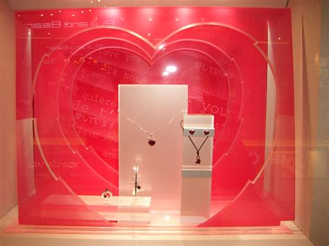 Swarovski Valentine's Day Window Display by Elemental Design. | Window ...