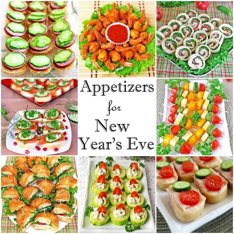 Simple Appetizers for New Year's Eve! - Valya's Taste of Home