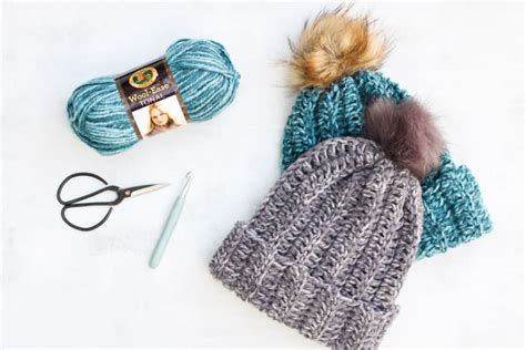 One Hour Free Crochet Hat Pattern for Beginners (+ Video Tutorial)