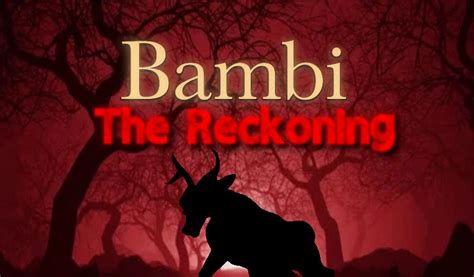 Bambi The Reckoning fan made poster by gebro30 on DeviantArt