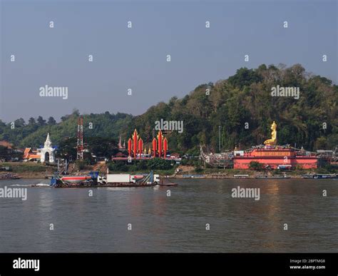 Golden Triangle Special Economic Zone In Laos Stock Photo - Alamy