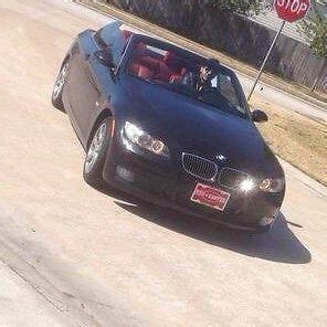 Purchase used bmw 350i 2008 clean black on red conv in Richmond, Texas, United States