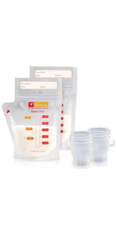 Buy Ameda Store'N Pour Breast Milk Storage Bags Getting Started Kit at ...