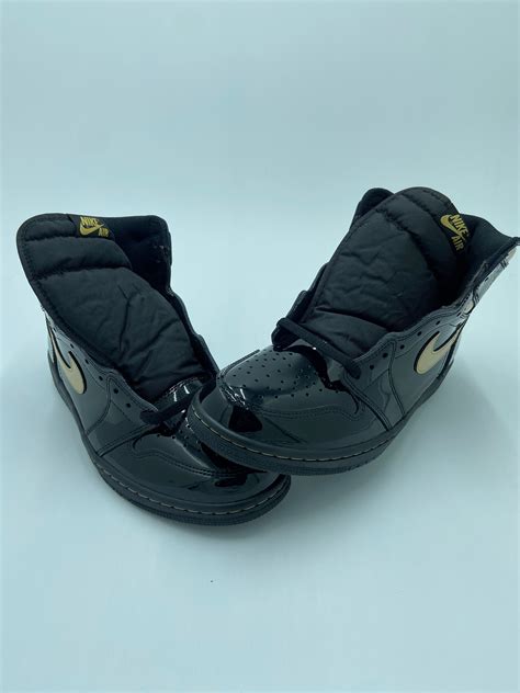 Jordan Retro 1 Black Metallic Gold *No Box* – Kickclusive