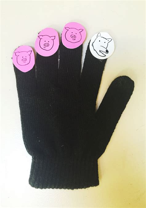 DIY Glove Puppets - My Craftily Ever After