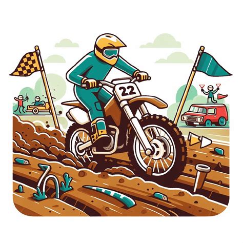 Amazing Dirt Bike Clipart Png - ClipartLib