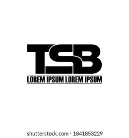 Tsb Letter Monogram Logo Design Vector: เวกเตอร์สต็อก (ปลอดค่าลิขสิทธิ์) 1841853229 | Shutterstock