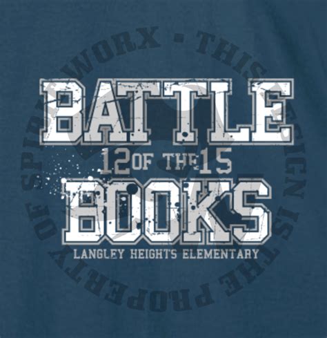 Design 0104-1442 Battle of the Books, School Year, Elementary School ...