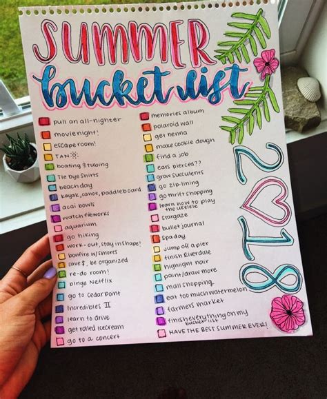 VSCO @ lucyb4 | Summer fun list, Summer bucket list for teens