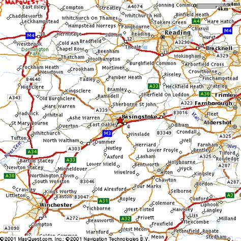 Basingstoke Map - United Kingdom