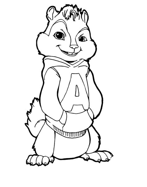 Alvin And Chipmunks Drawing at GetDrawings | Free download