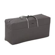 Classic Accessories Patio Cushion/Cover Storage Bag, Grey 55-180-015101-EC | Zoro