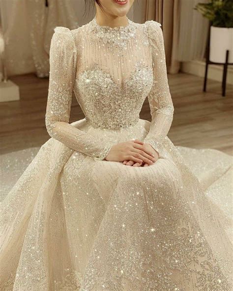 Pin by salma samir on Wedding dresses in 2020 | Prom dresses long with sleeves, Wedding dress ...
