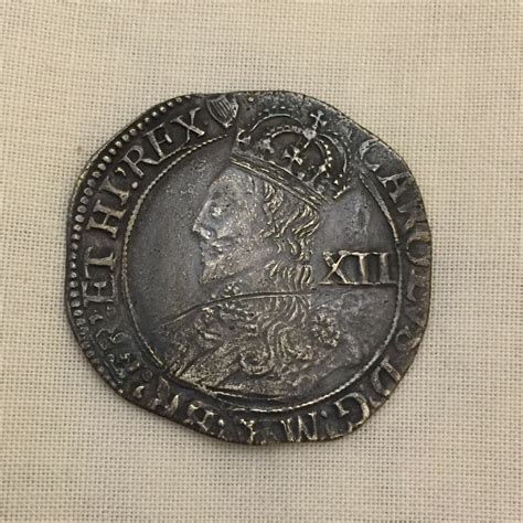 King Charles 1st silver hammered shilling I coin | Hammered silver ...