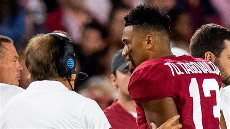 Tua Tagovailoa injury: See video of Alabama QB getting into ambulance