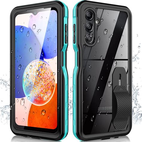 Amazon.com: for Samsung Galaxy A14 5G Phone Case, Waterproof Case with Built-in Screen Protector ...