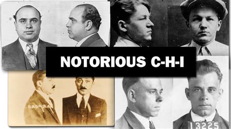 Notorious mobsters and gangsters from Chicago's Prohibition Era