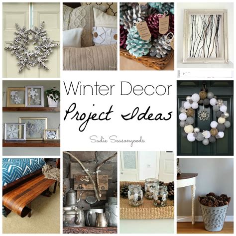 30+ Upcycling Ideas for Non-Christmas Winter Decorations | Winter decor ...