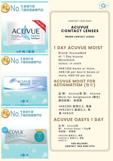 Day Acuvue Moist | PDF | Free Download