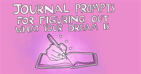 Journal Prompts for Finding your Dream – Creative Dream Incubator