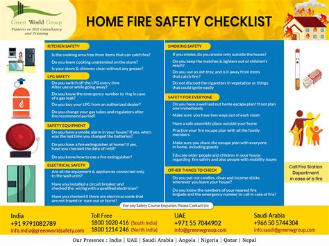 A Home Fire Safety Checklist - GWG