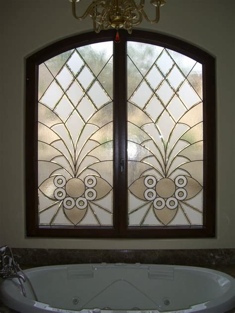 Etched Glass Windows - Sans Soucie Art Glass