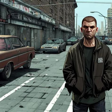 gopniks in gta iv concept art | OpenArt