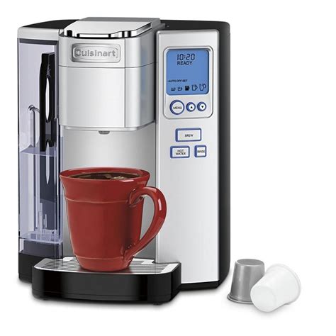 Cuisinart Stainless Steel Programmable Single-Serve Coffee Maker at ...