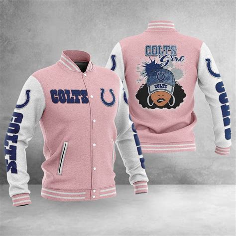 Indianapolis Colts KDA3738 NFL Bomber Jacket Team Girl - SportLowPrice