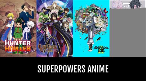 Superpowers Anime | Anime-Planet