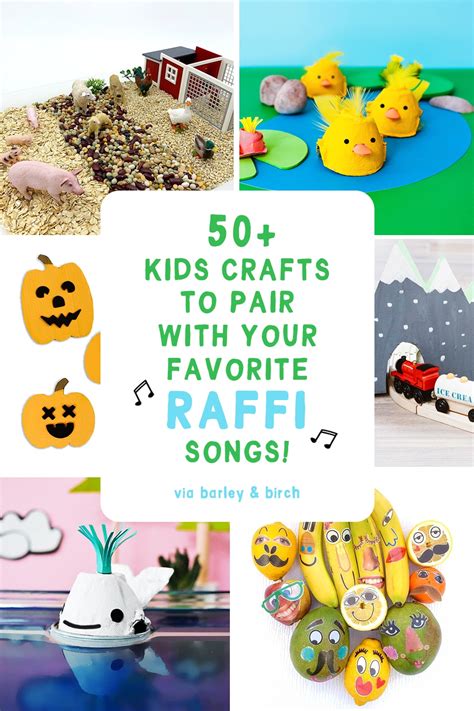 50+ Raffi-Themed Kids Crafts and Activities