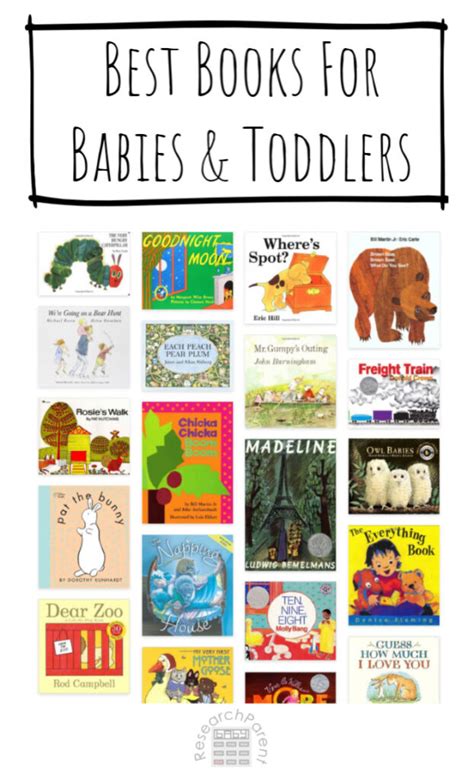 Best Books for Babies and Toddlers - ResearchParent.com