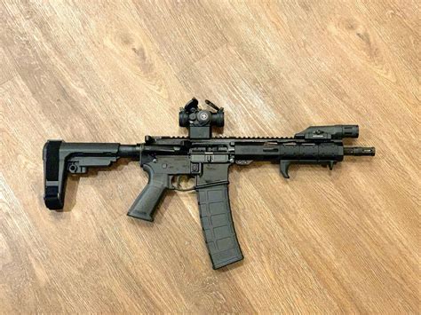 First AR Pistol - Ruger 556 Pistol : ar15