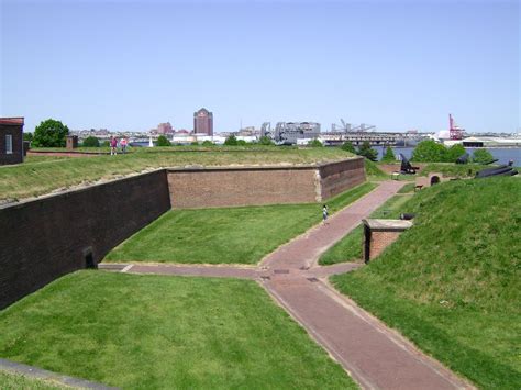 Fort McHenry and Baltimore | The dry moat between the outer … | Flickr